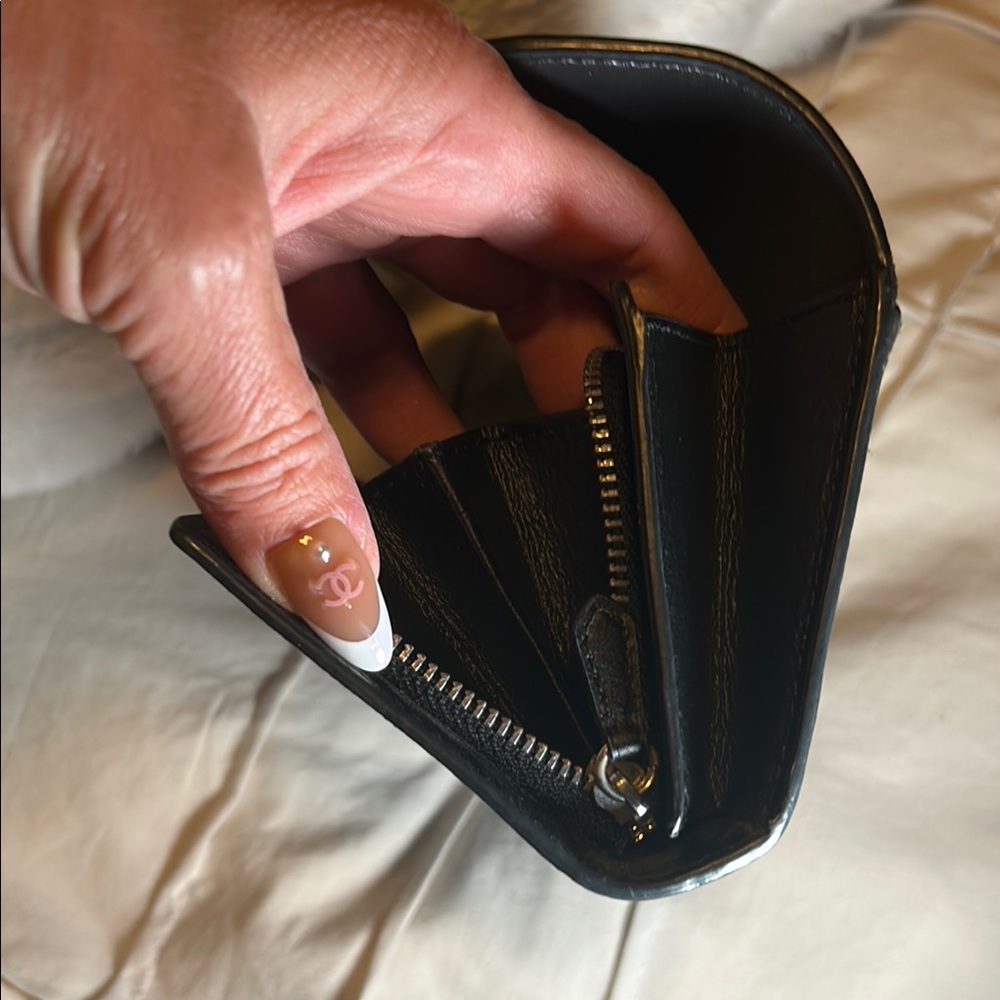 Coach Black Long Wallet with Signature Monogram - Picture 12 of 14